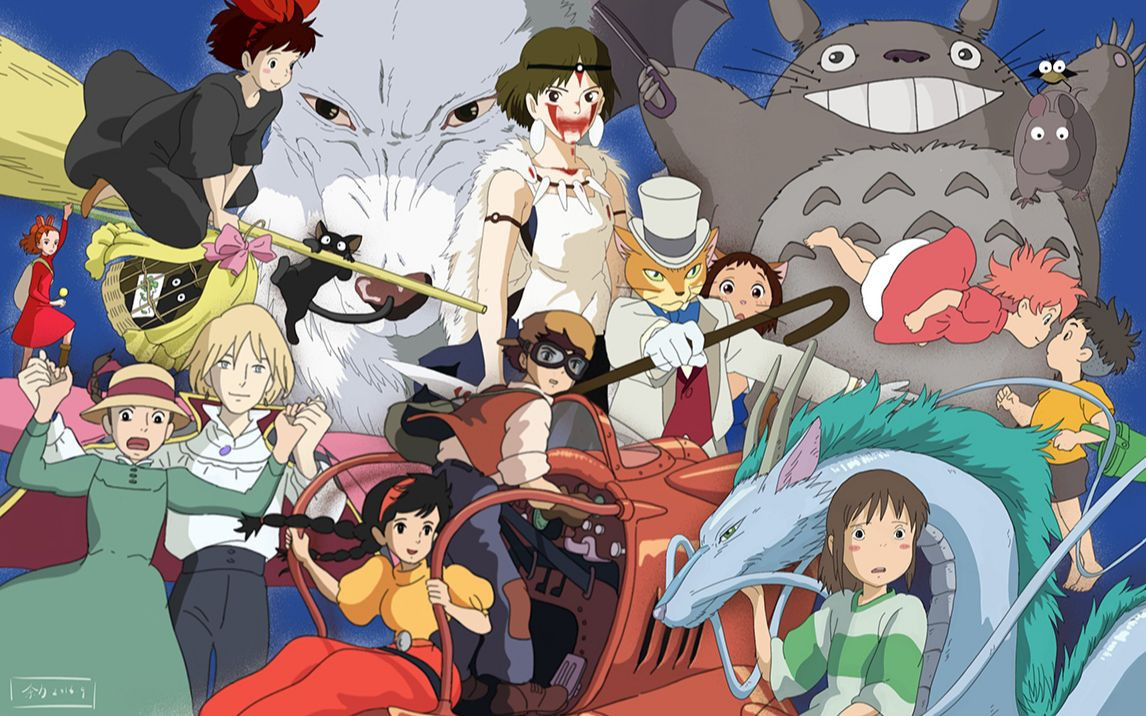 宫崎骏合集 蓝光REMUX原盘 国粤日多音轨 【蓝光珍藏版700GB】