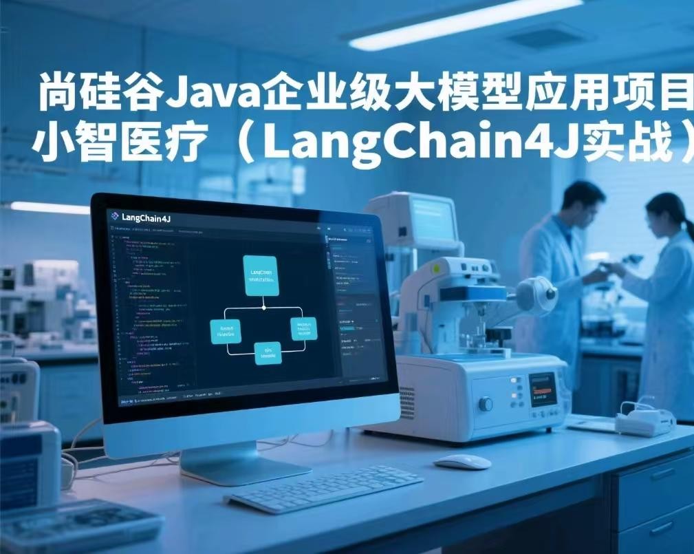 尚硅谷Java企业级大模型应用项目:小智医疗(LangChain4J实战)【12.2GB】